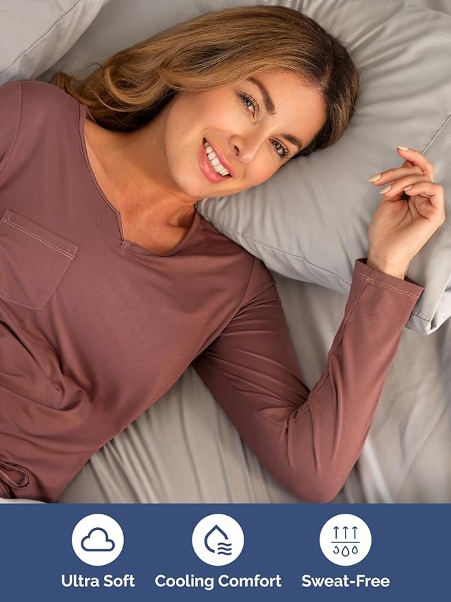 Cooling Bed Sheet Set - Full - 6 Piece