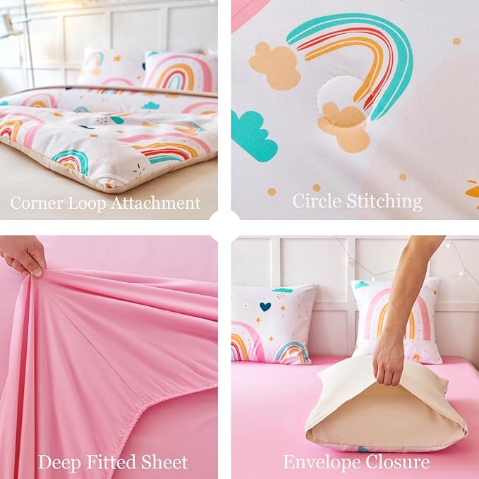 Microfiber Comforter Set - Full - 6 Piece