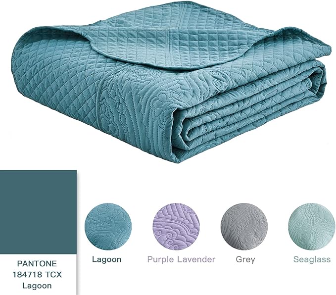 Microfiber Coverlet - King - 5 Piece