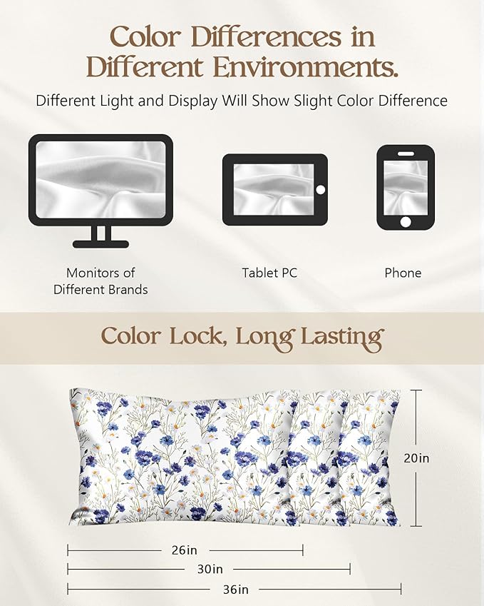 Cooling Pillowcase Set - King - 2 Pack - 2 Piece