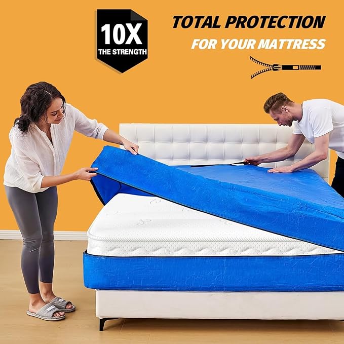Waterproof Mattress Protector - King - 2 Pack
