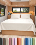 Cooling Bed Sheet Set - Queen - 4 Piece