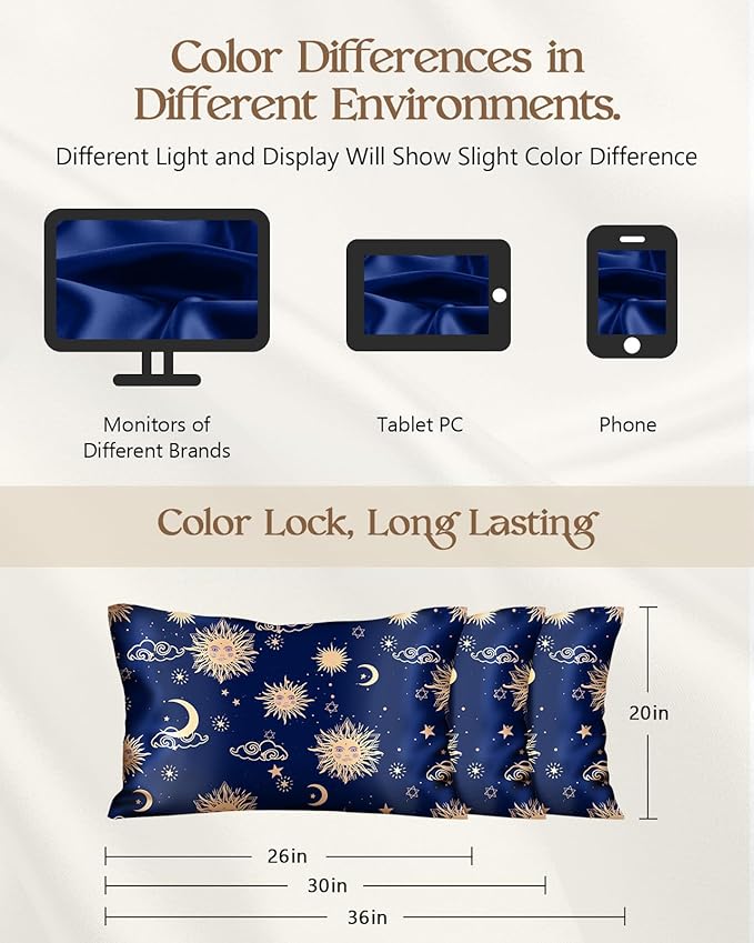 Cooling Pillowcase Set - King - 2 Pack - 2 Piece