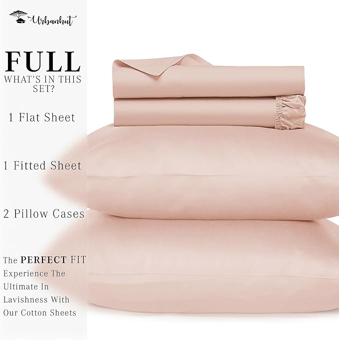 Bed Sheet Set - Full - 4 Piece