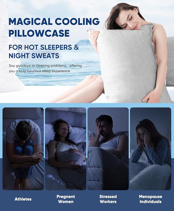 Cooling Pillowcase Set - 2 Pack
