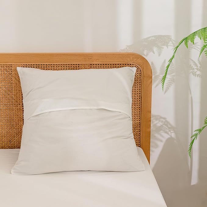 Linen Pillowcase Set - 26 x 26 in