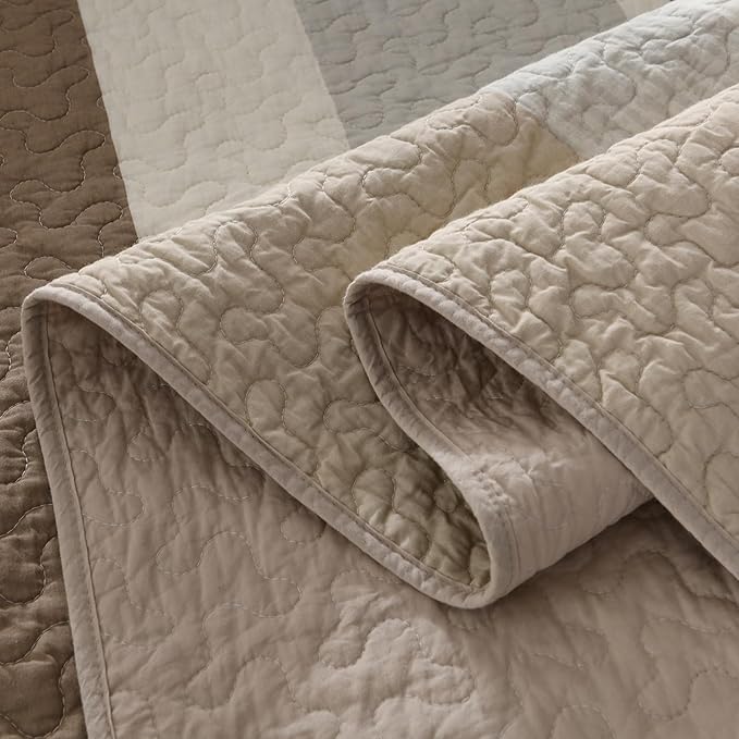 100% Cotton Bedding Set - King - 3 Piece