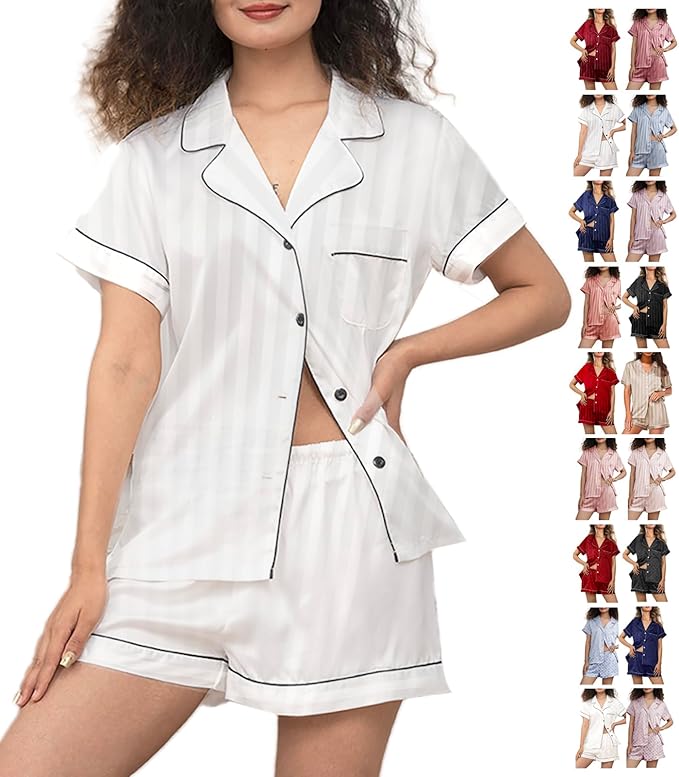 Satin Pajama Set
