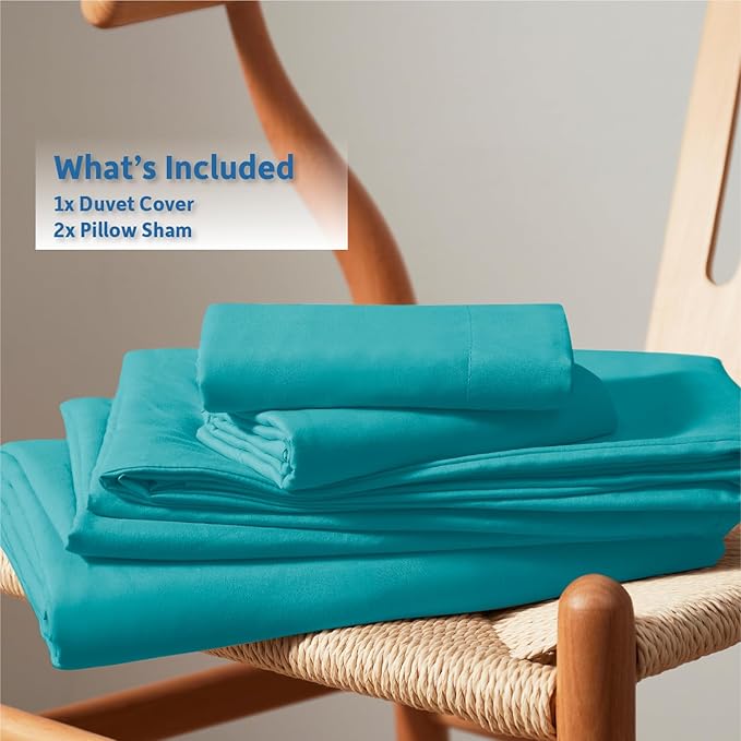 Duvet Cover Set - California King - 104 x 98 in - 3 Piece