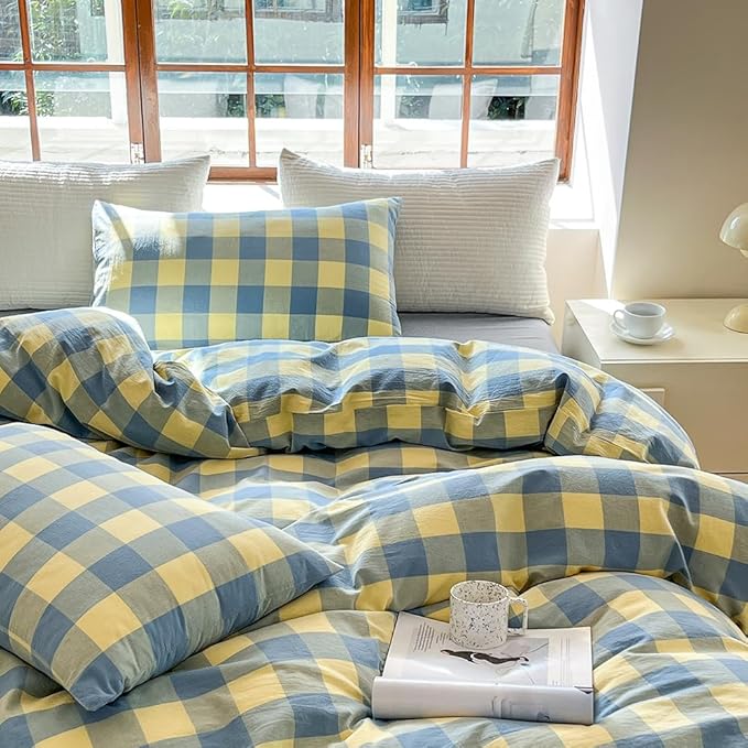 Linen Duvet Cover Set - Full