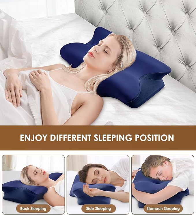 Memory Foam Cooling Bed Pillow