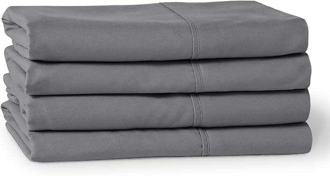 Microfiber Cooling Pillowcase Set - Queen - 4 Pack - 4 Piece