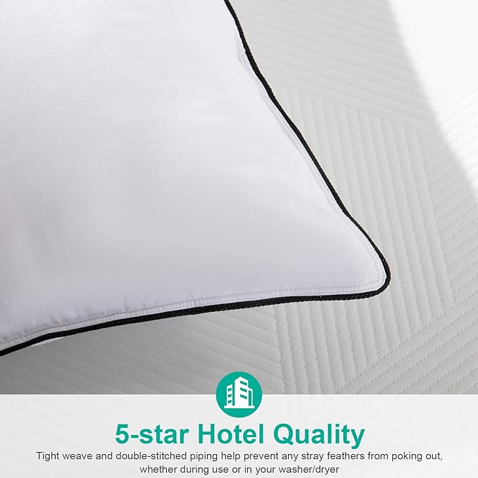 Bed Pillow - King - 2 Piece