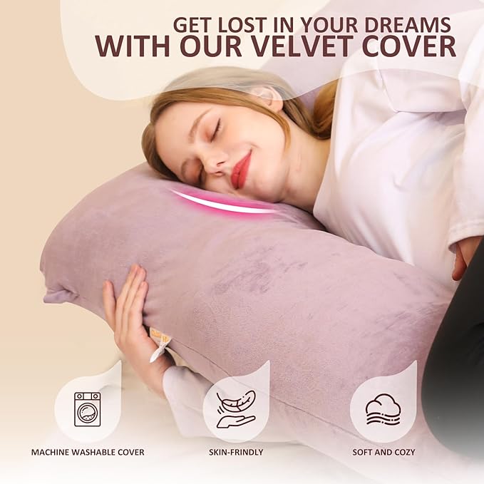 Velvet Body Pillow