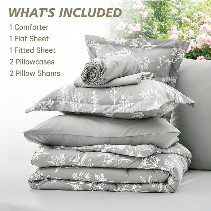 Comforter Set - King - 7 Piece