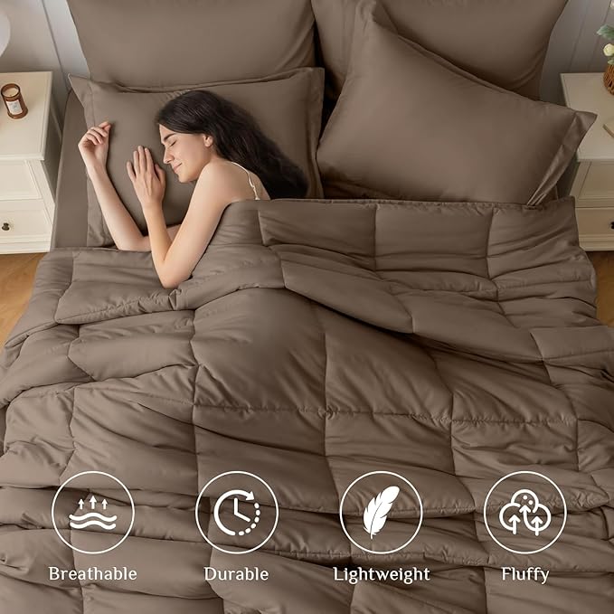 Down Alternative Comforter Set - King - 7 Piece