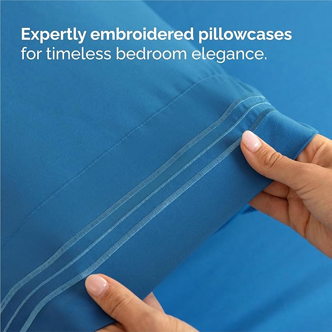 Cooling Bed Sheet Set - King - 4 Piece