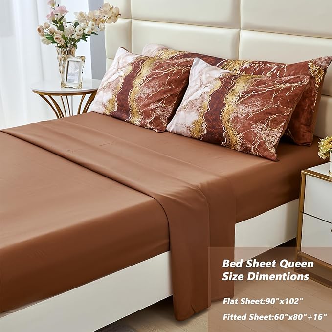 Comforter Set - Queen - 6 Piece