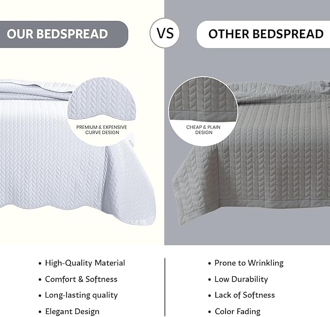 Microfiber Quilt Set - Twin - 2 Piece