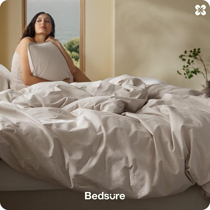 100% Cotton Duvet Cover Set - Queen