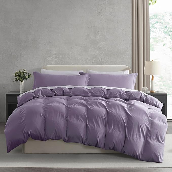 Duvet Cover Set - Full - 80 x 90 in - 3 Piece