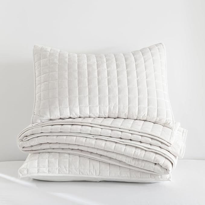 Velvet Quilt Set - Queen