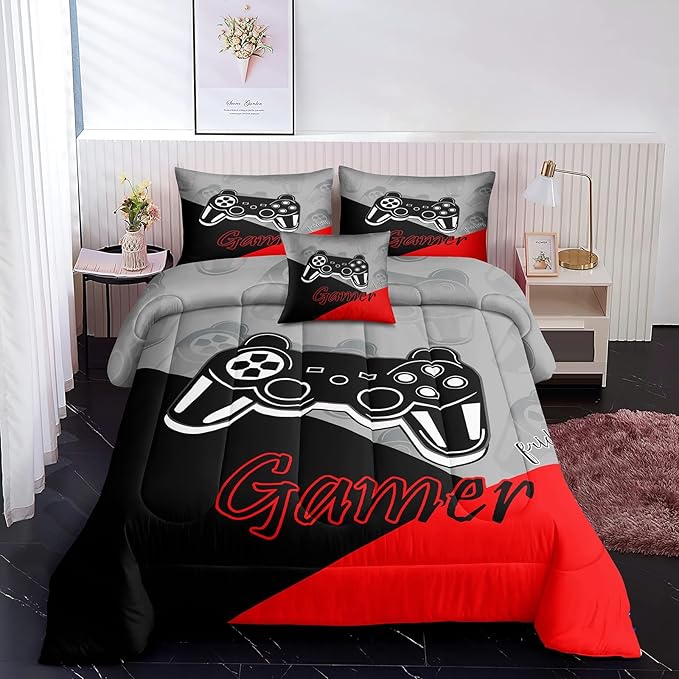 Microfiber Comforter Set - Queen - 6 Piece