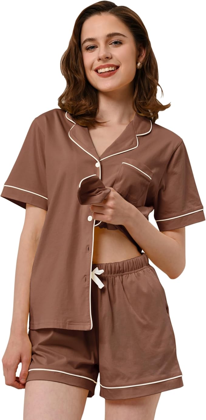 Women's 100% Cotton Pajama Set - 2 Piece