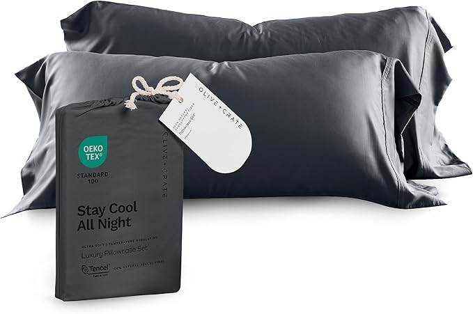 Linen Cooling Pillowcase - Queen