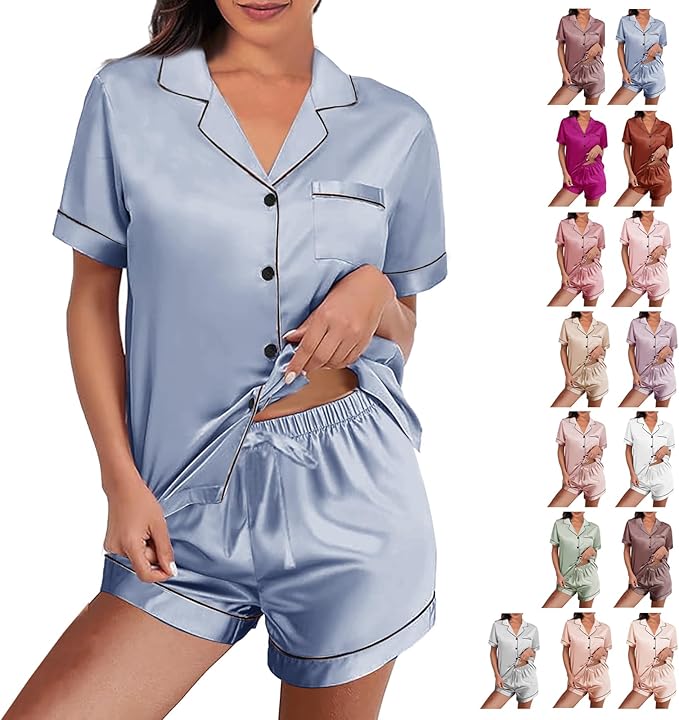 Satin Pajama Set