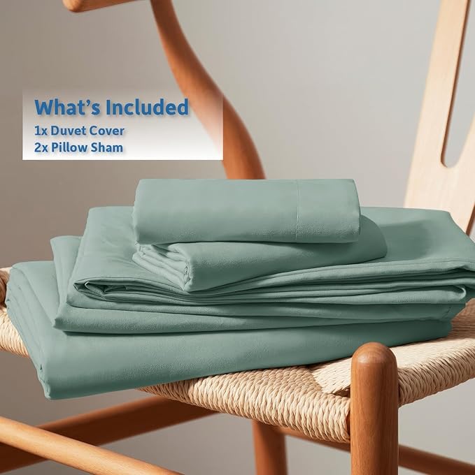 Duvet Cover Set - California King - 104 x 98 in - 3 Piece