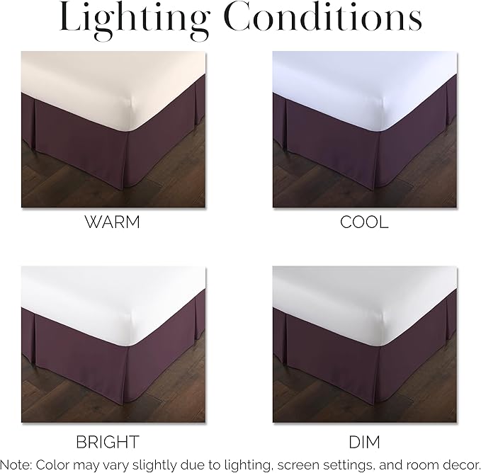 Bed Skirt - California King - 14 in Drop