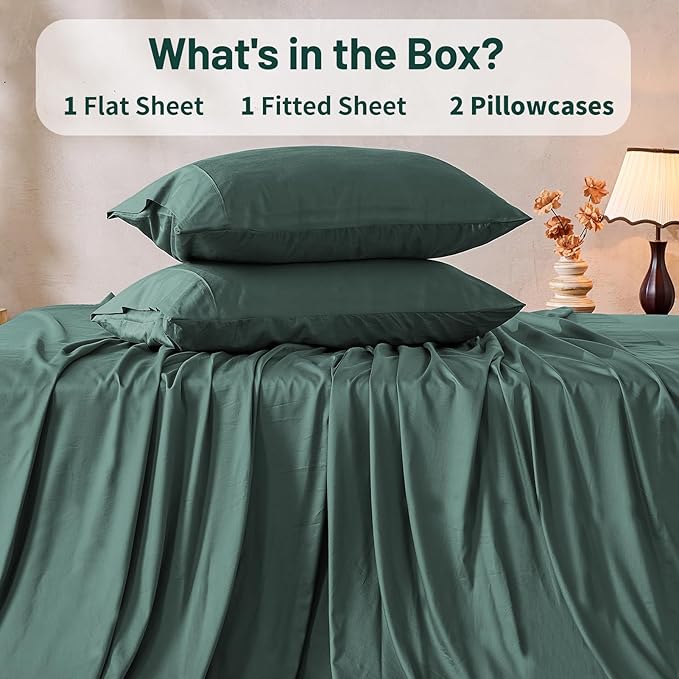 Flat Sheet - California King - 16 in Deep Pocket - 4 Piece