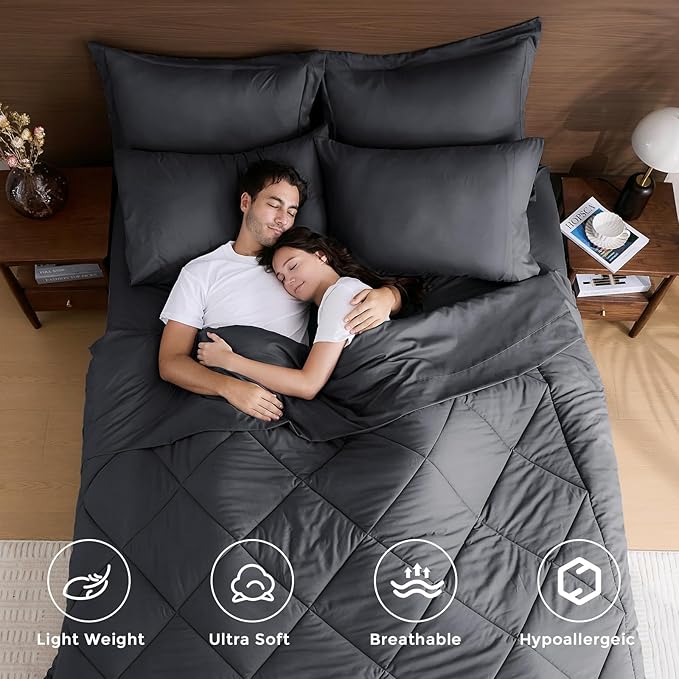 Comforter Set - King - 7 Piece