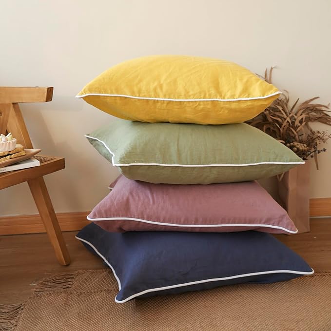 Linen Pillowcase Set - 2 Piece