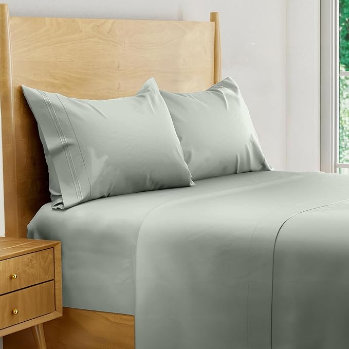 Bamboo Cooling Bed Sheet Set - King - 4 Piece