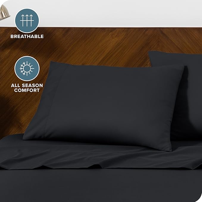 Microfiber Cooling Pillowcase Set - Queen - 2 Piece