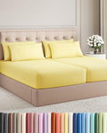 Cooling Bed Sheet Set - Split King - 16 in Deep Pocket - 7 Piece