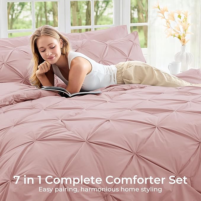 Comforter Set - King - 7 Piece