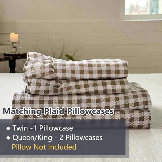 Microfiber Bed Sheet Set - Full - 4 Piece