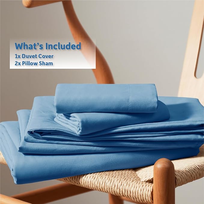 Duvet Cover Set - King - 104 x 90 in - 3 Piece