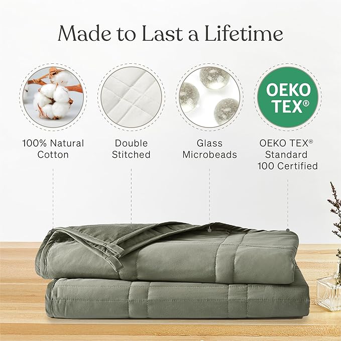 100% Cotton Weighted Blanket