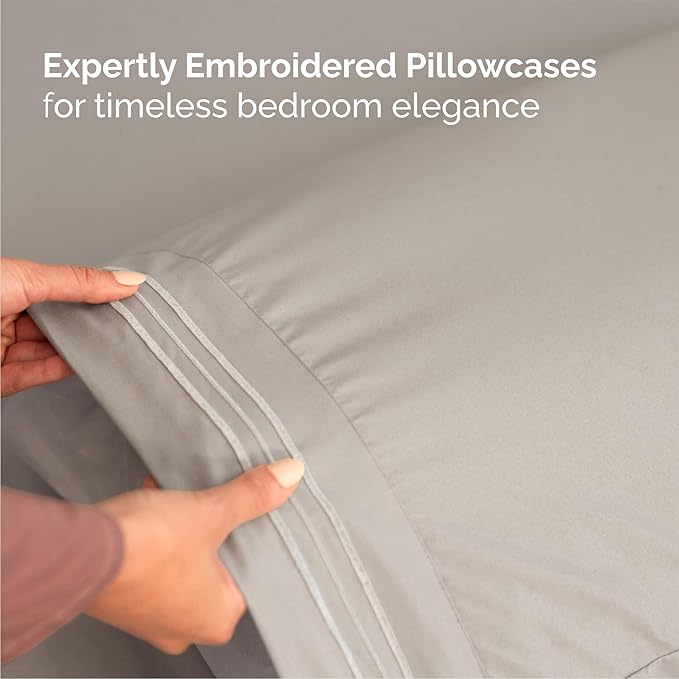 Cooling Bed Sheet Set - Full - 4 Piece