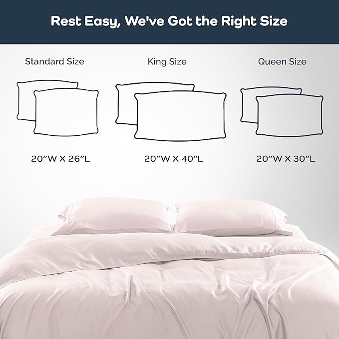 Cooling Pillowcase Set - King - 2 Piece
