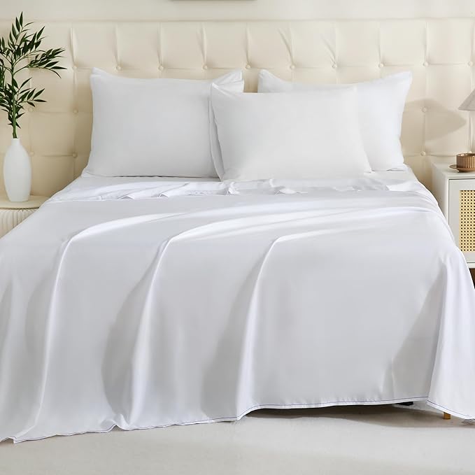 Microfiber Flat Sheet - Queen - 24 Pack