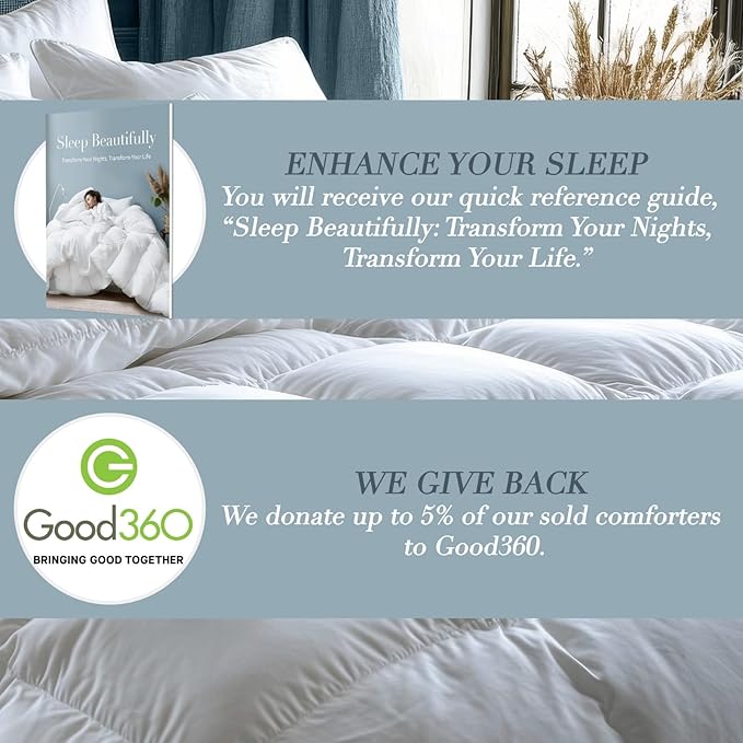 Duvets Down Comforter - California King