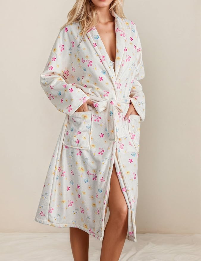 Women's Flannel Robe