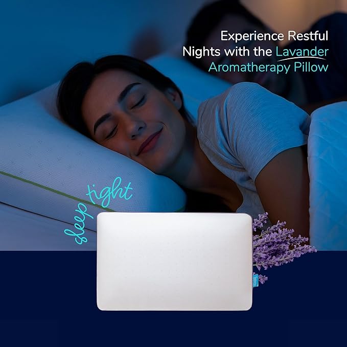 Memory Foam Cooling Bed Pillow - Standard