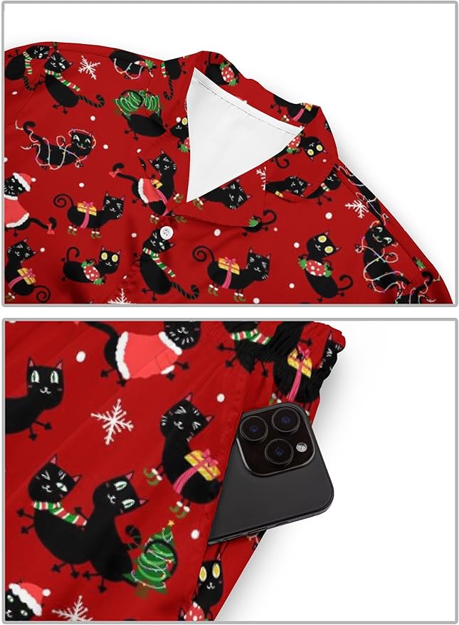 Women's Pajama Set - Short Sleeve - 2 Piece