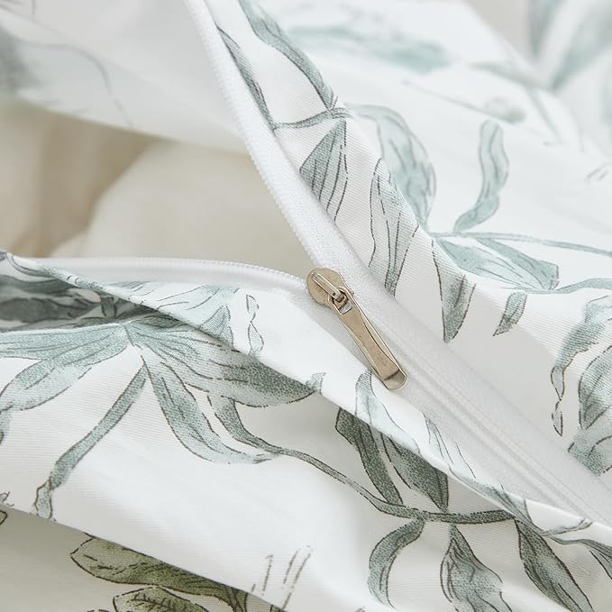 100% Cotton Duvet Cover Set - King - 3 Piece